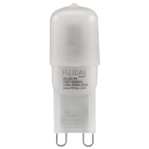 LAMP. LED G9 2W 3000K WW 180LM 230V