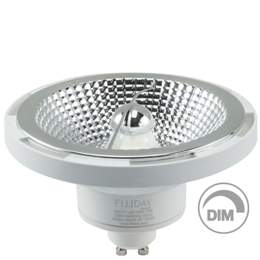 LAMP. AR111 LED 12W 4000K 45º 230V GU10 700LM DIMÁVEL