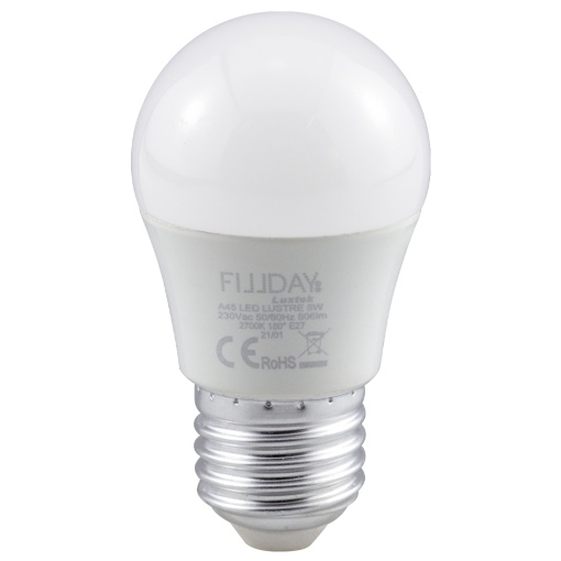 LAMP. LED LUSTRE 8W SMD E27 6500K DL 230V 806LM