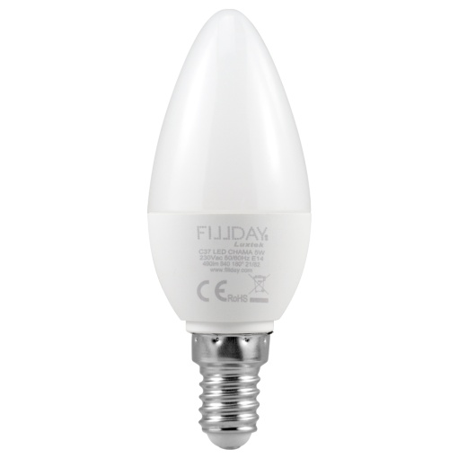 Lamp. LED Chama 5W SMD E14 4000K CW 230V 490lm