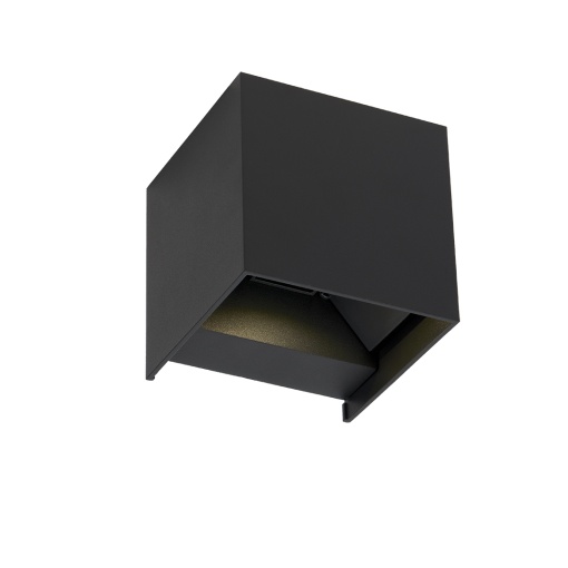 Luminária Mural IP65 Antracite LED [2X5 -10W] 4000K 800Lm2