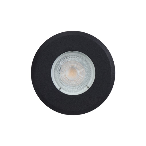 Projetor Pavimento Circ. GU10 Máx.9W IP67 Preto