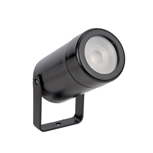 Aplique Preto policarbonato GU10 Max. 7W IP65