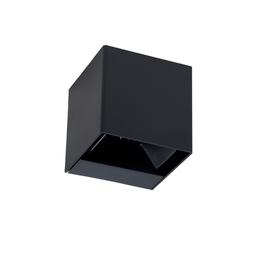 Aplique Parede ABS+PC Quad. Sal. LED 5,5W 4000K 300lm IP65